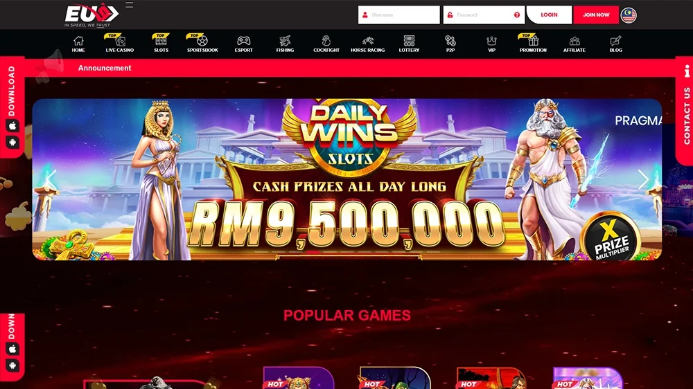 EU9 Casino Website