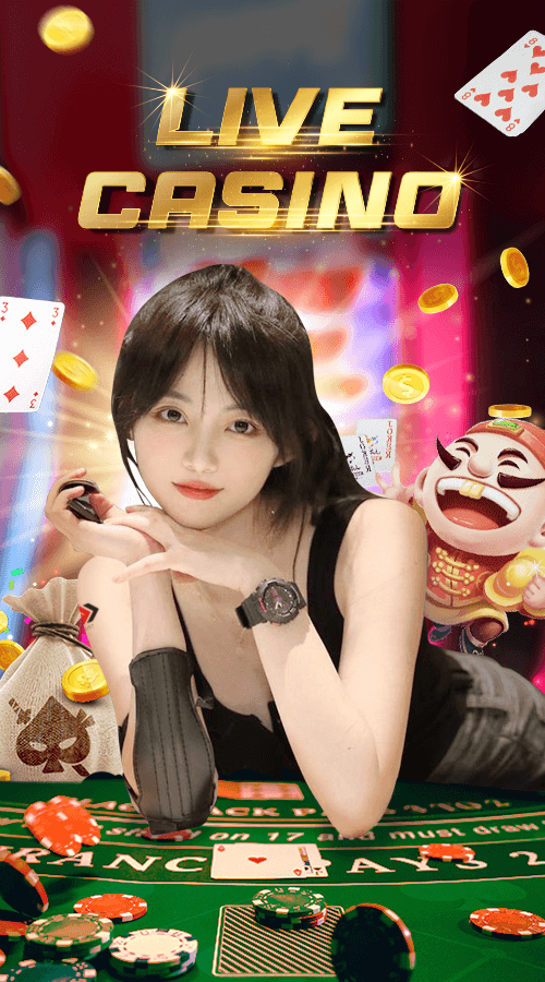 Live Casino game slide